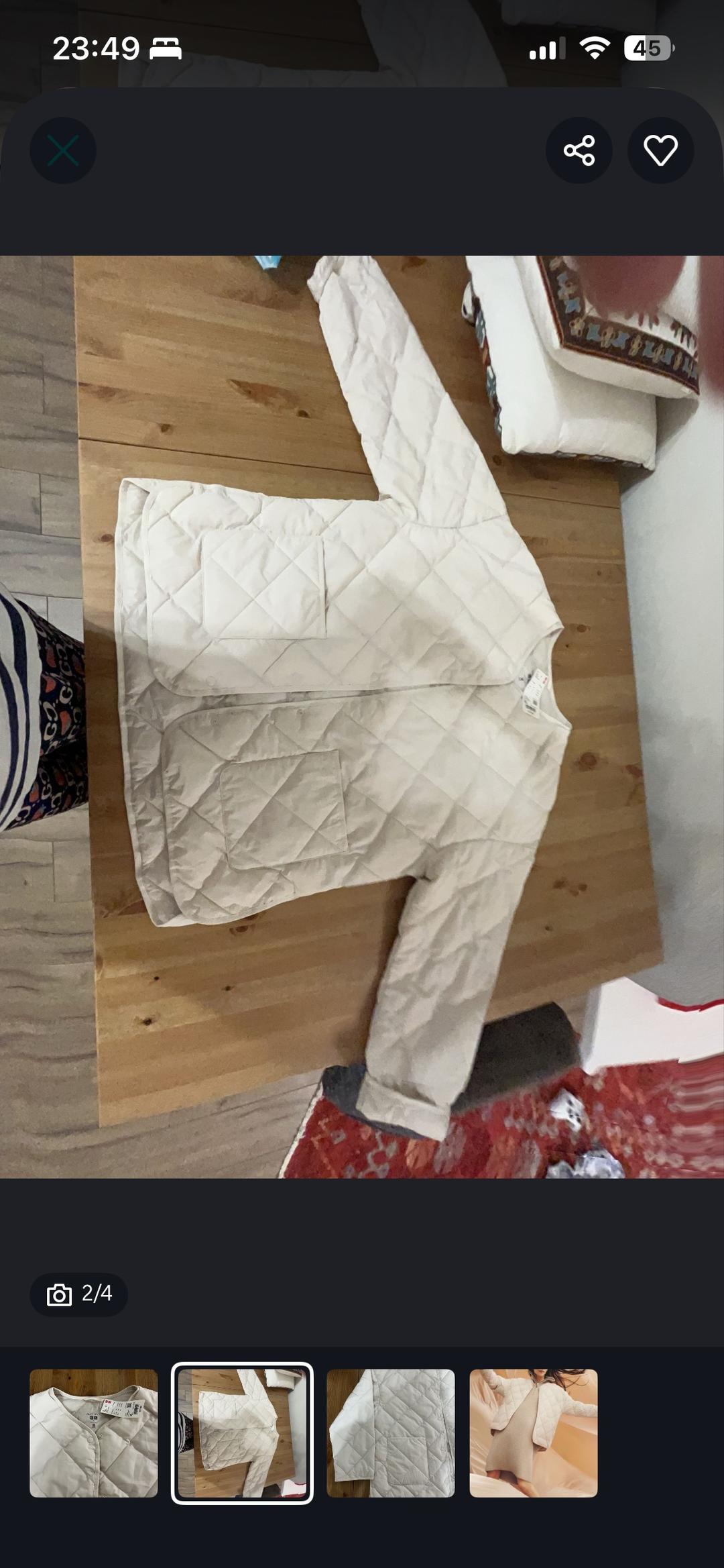 Uniqlo Стеганая куртка UNIQLO — фото 2