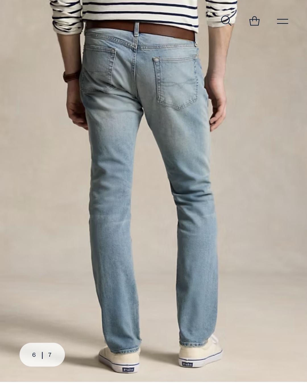 Polo Ralph Lauren Polo Ralph Lauren джинсы голубые, новые — фото 2