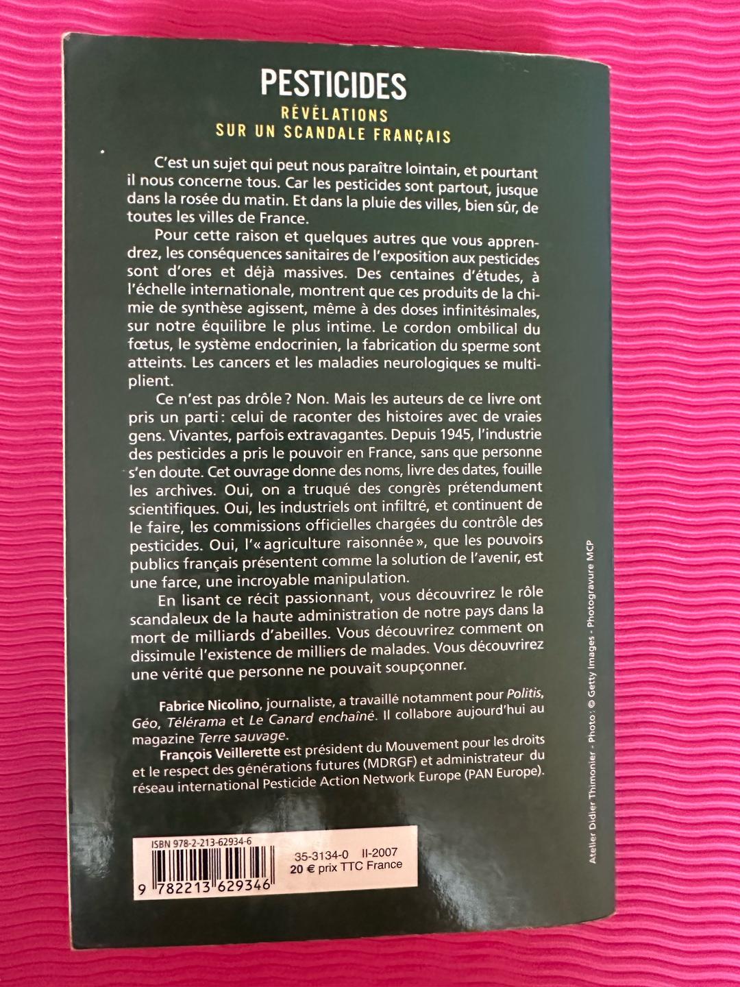 Fabrice Nicolino, François Veillerette Pesticides. Révélations sur un scandale français — фото 2