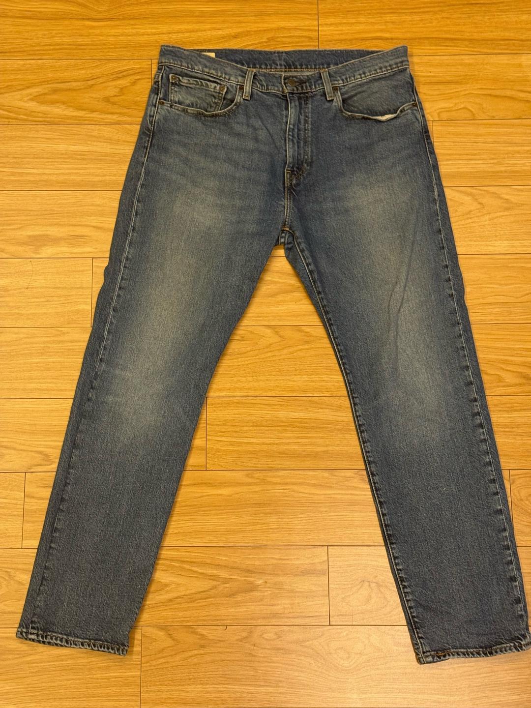 Levi's Мужские джинсы Levi’s 502 Taper — оригинальный деним, W36/L32 — фото 2