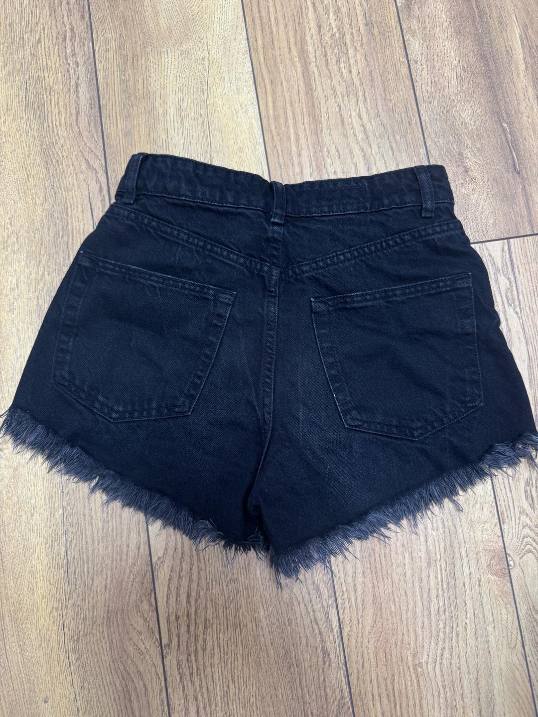 Zara Черные шорты Zara — фото 2