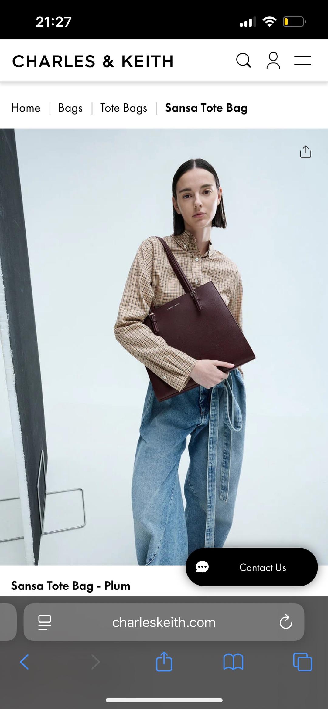 Charles & Keith Сумка тоут Charles & Keith — фото 2