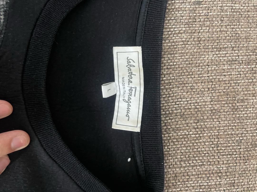 Salvatore Ferragamo Черный свитшот Salvatore Ferragamo — фото 2