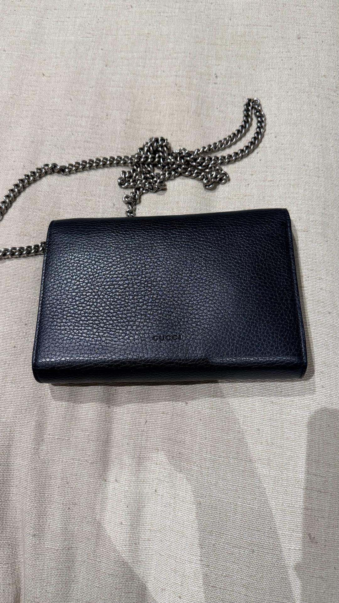 Gucci GUCCI Dionysus mini bag black — фото 2