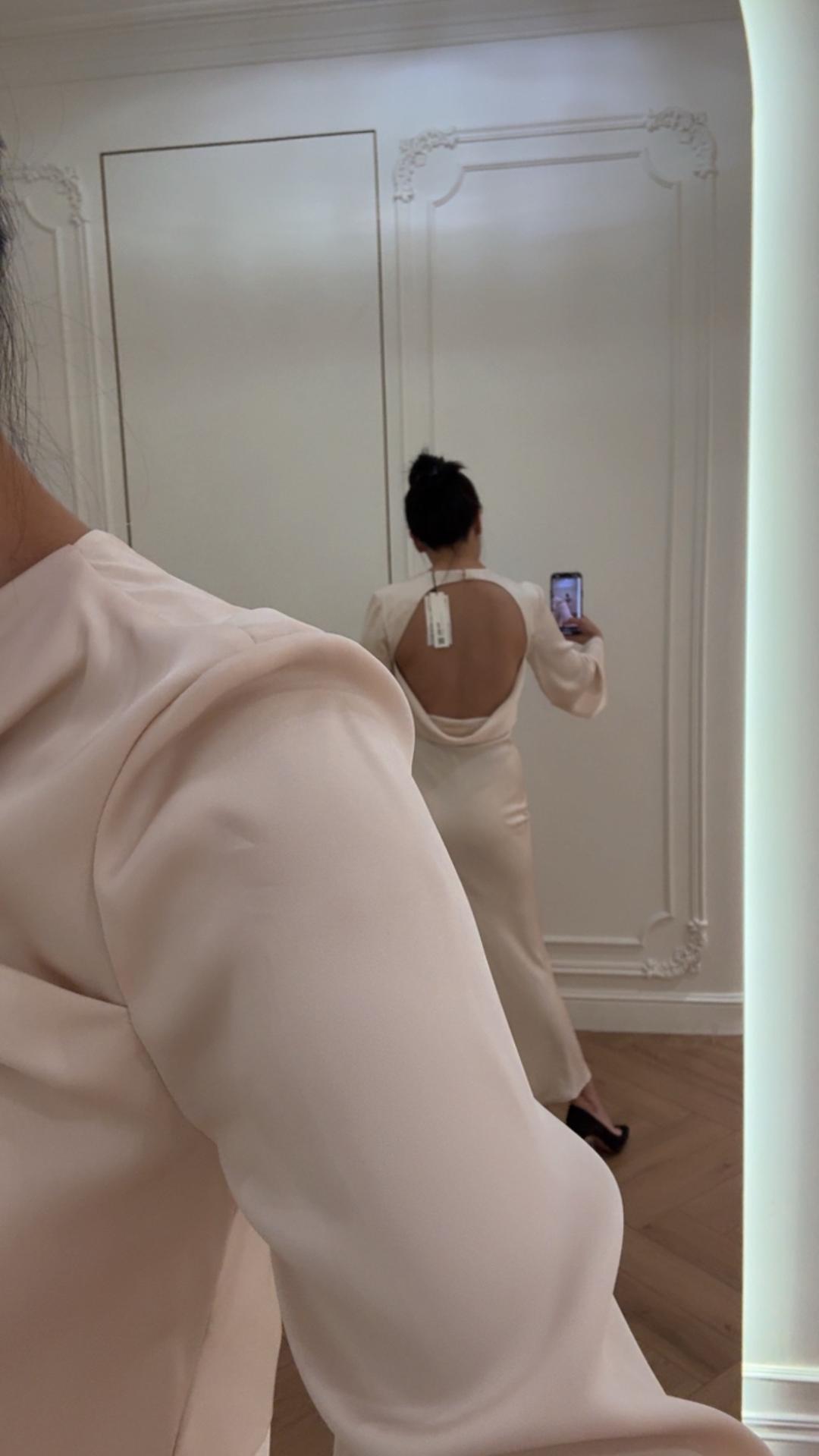 Zara Бежевое платье Zara — фото 2