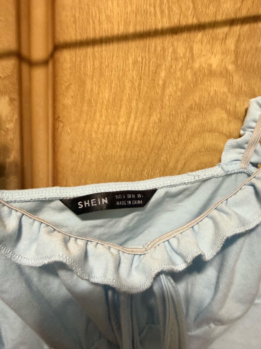 SHEIN Нежный голубой топ SHEIN — фото 2