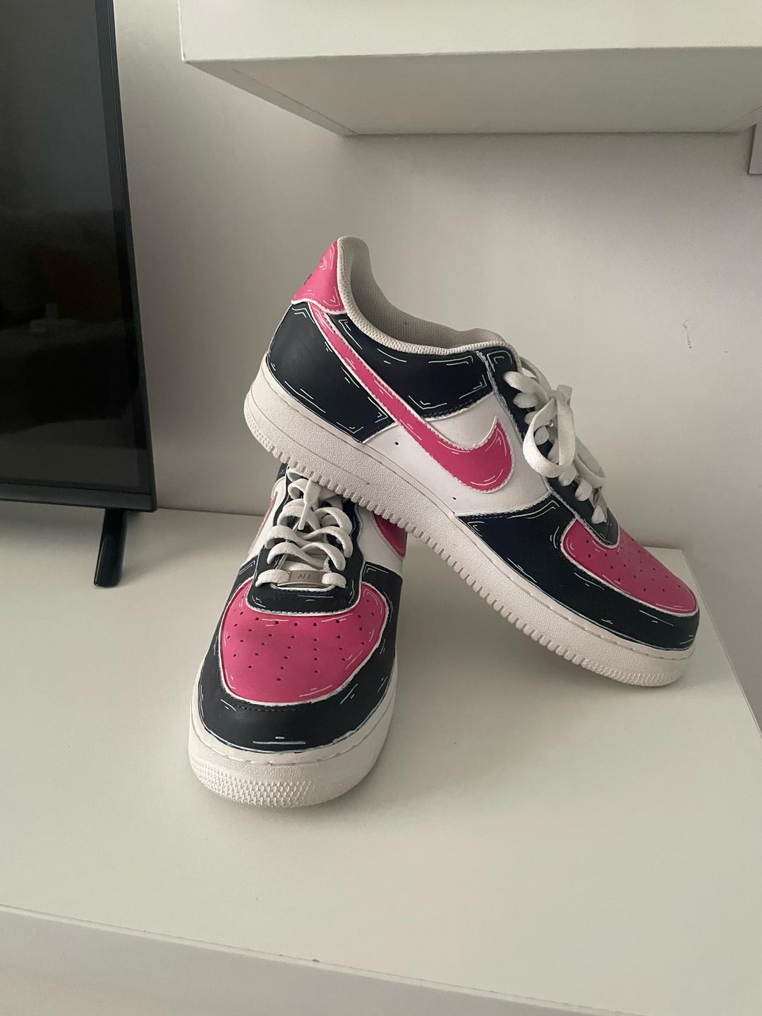 Nike Кроссовки Nike Air Force 1 с кастомным дизайном — фото 2
