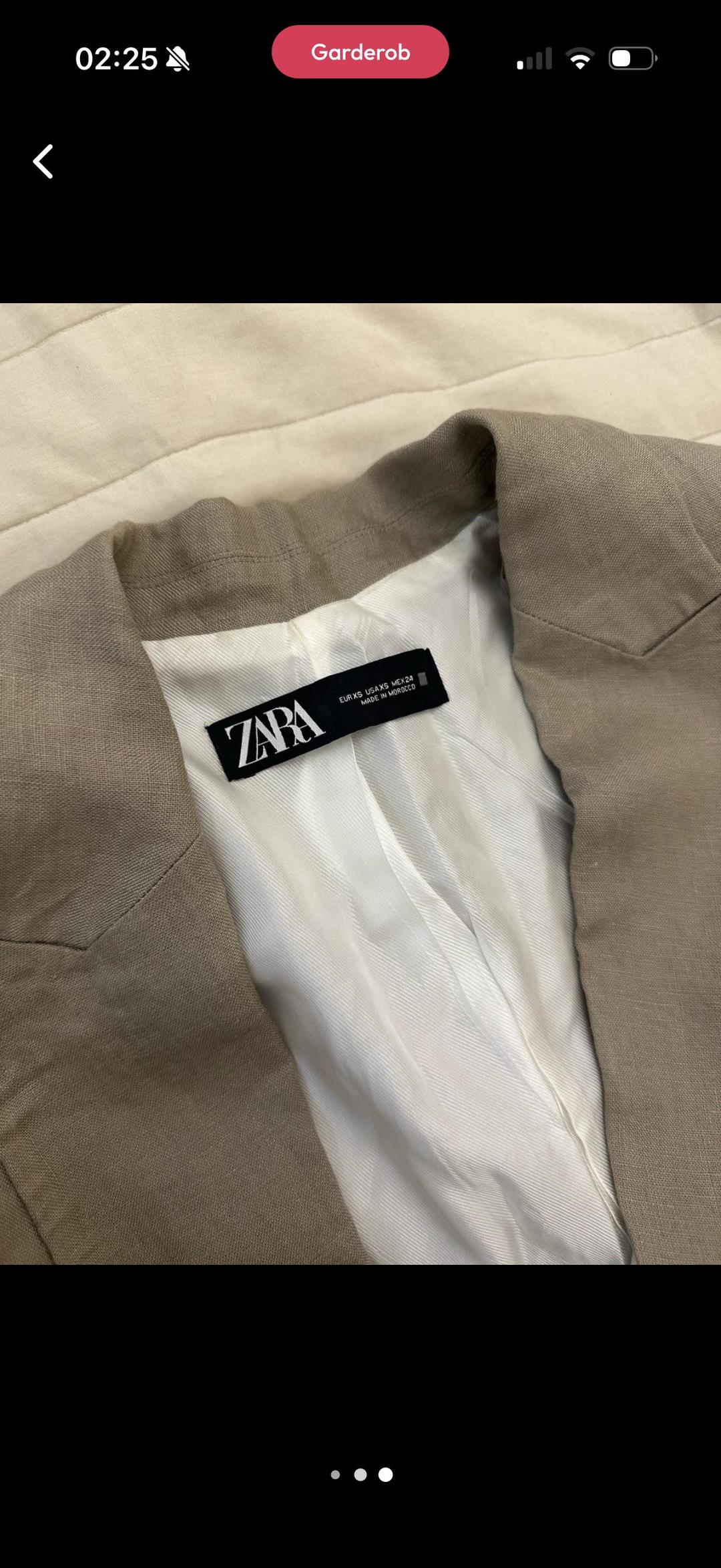 Zara Продам льняной пиджак — фото 2