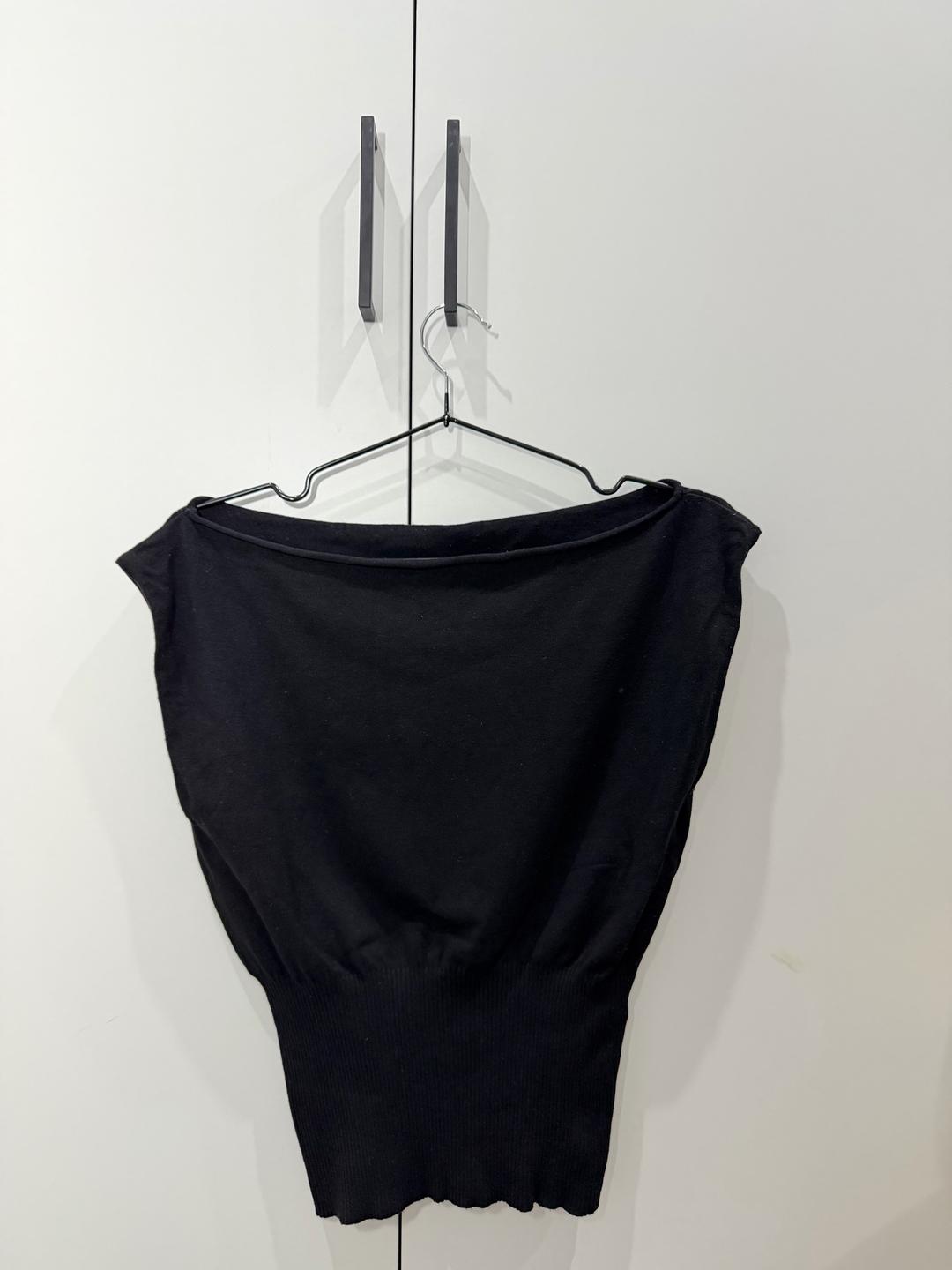 Pull & Bear Черный топ — фото 2