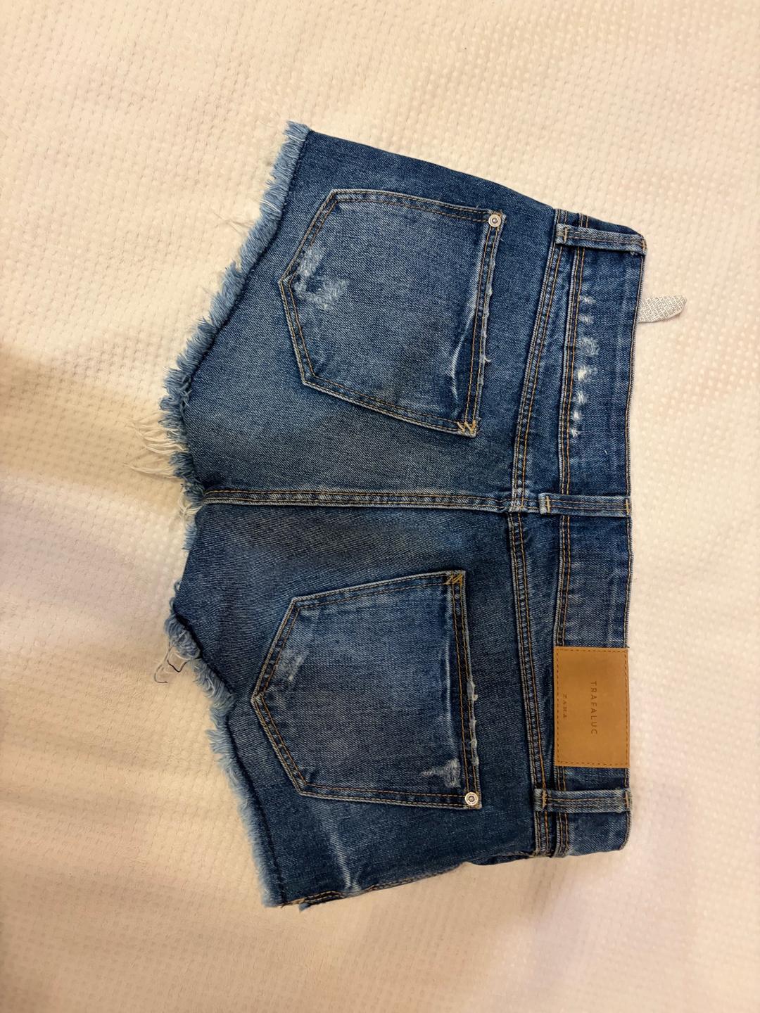Zara Джинсовые шорты ZARA — фото 2