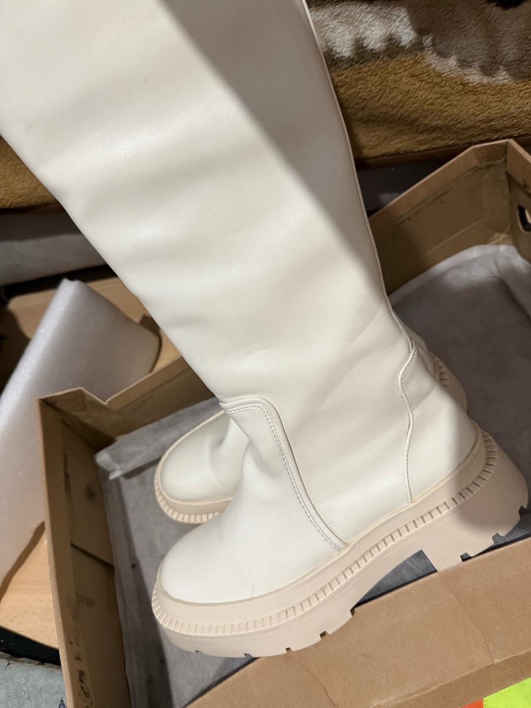 Сапоги под Зара 38.5-39рр — фото 2