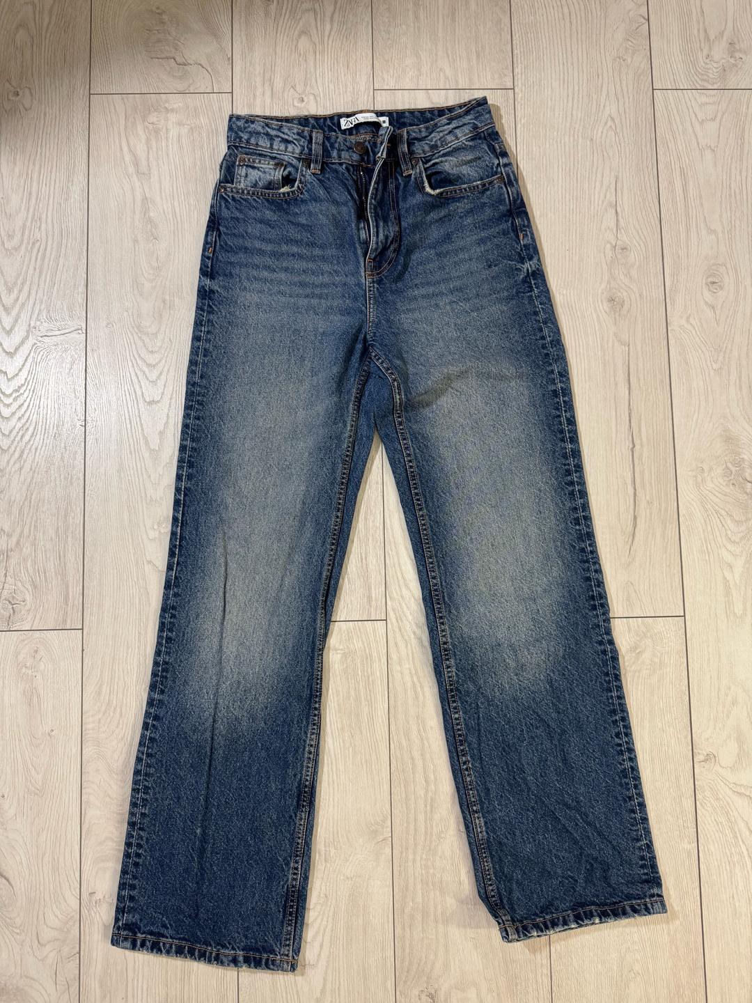 Zara Джинсы Zara синие — фото 2
