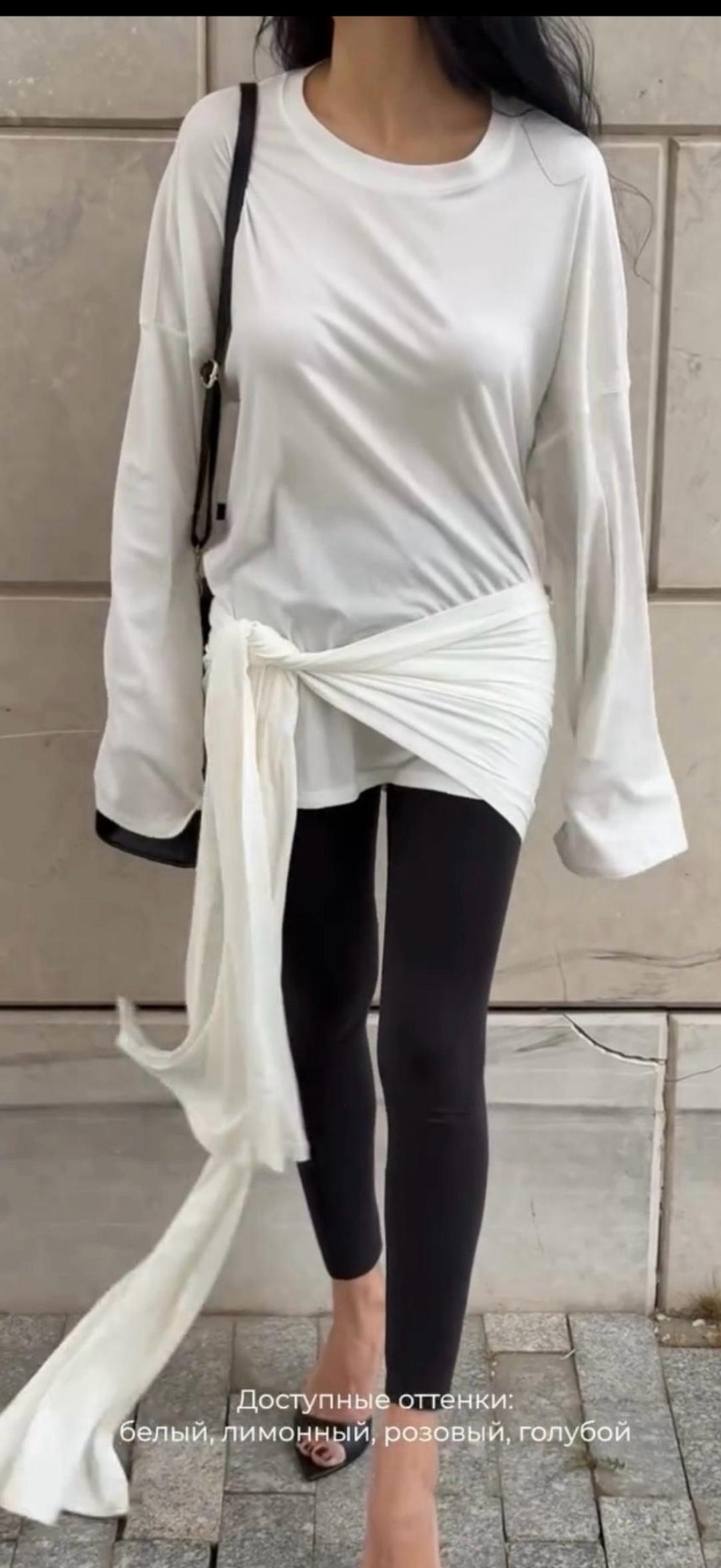 Nora блуза с завязками — фото 2