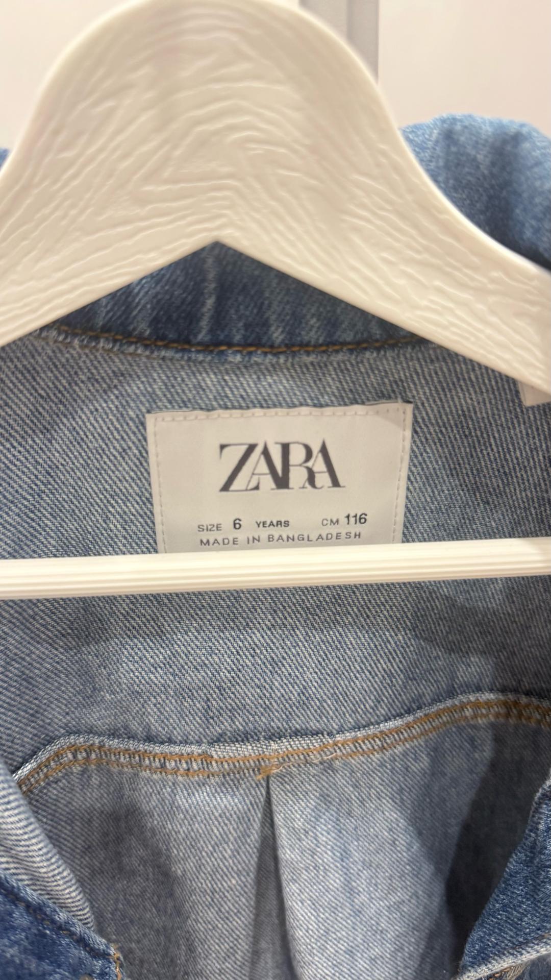Zara Джинсовая куртка ZARA — фото 2