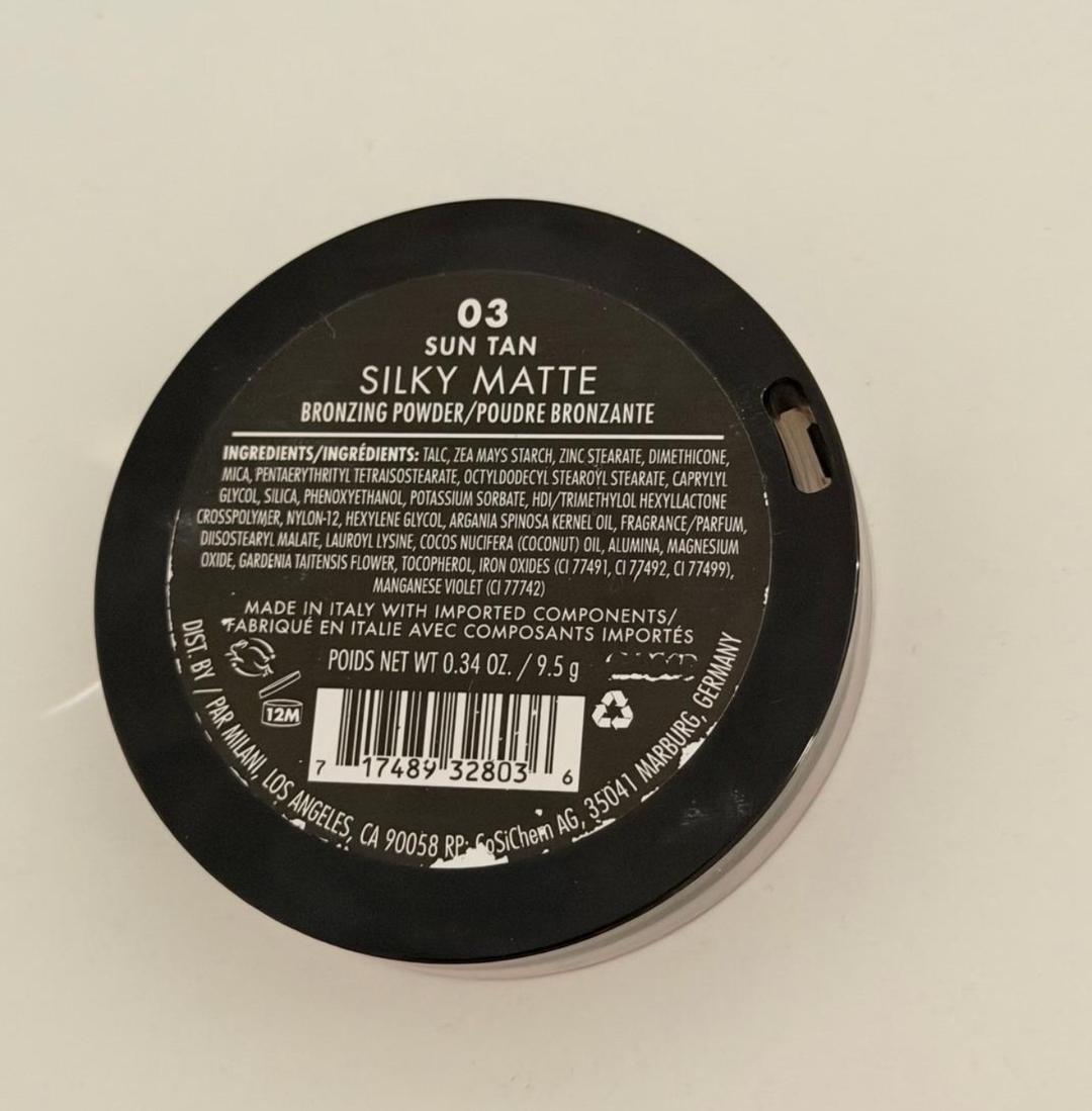 MILANI Бронзирующая пудра Milani Silky Matte 03 Sun Tan — фото 2