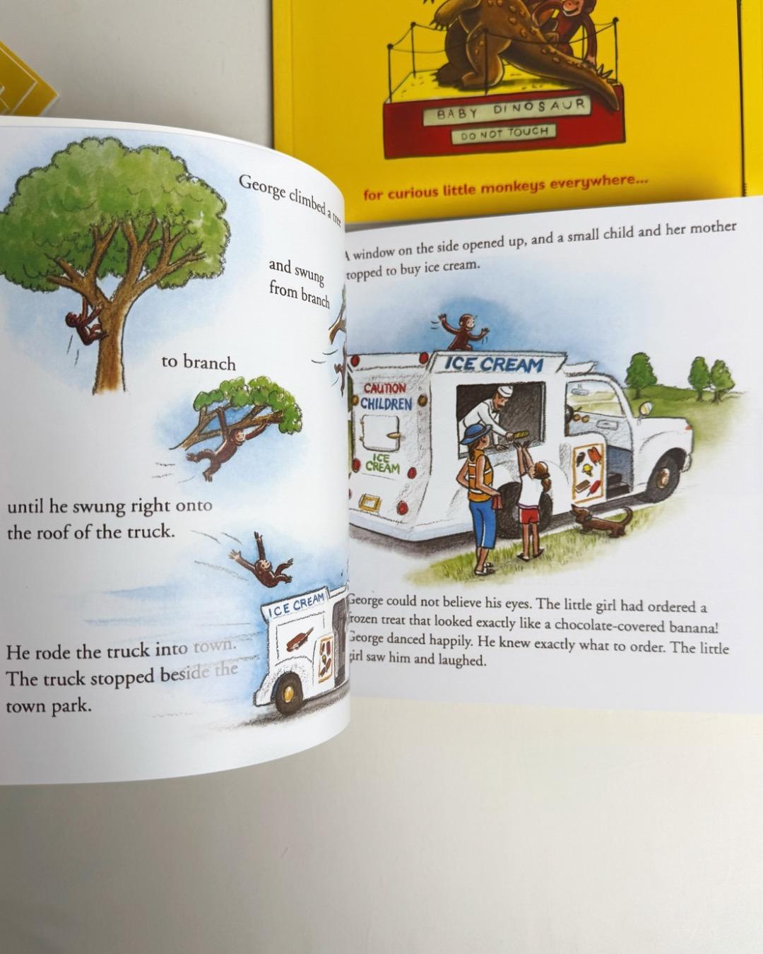 Margret, H. A. Rey Curious George Series (Комплект из 4 иллюстрированных книг) — фото 2