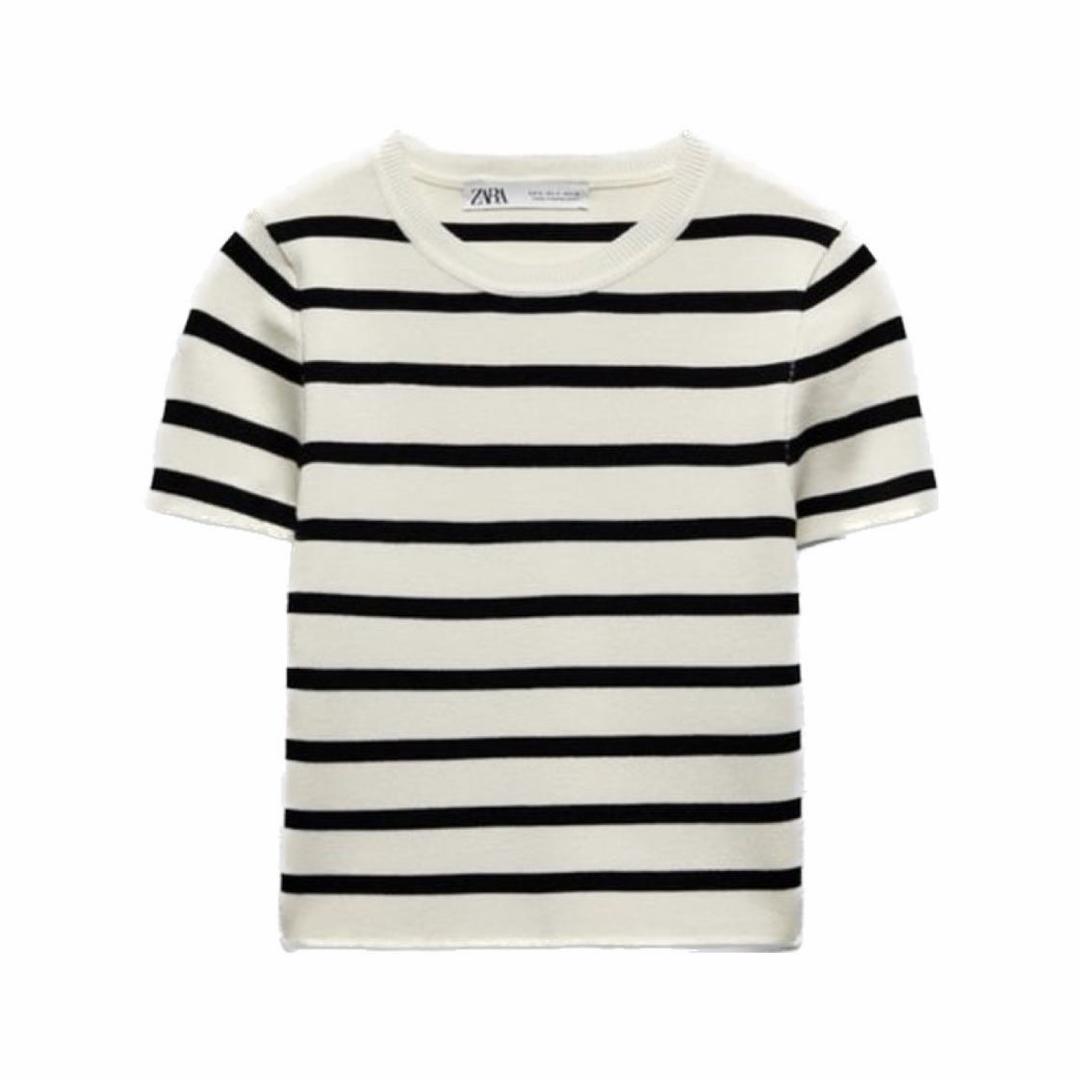Zara Футболка ZARA в полоску — фото 2