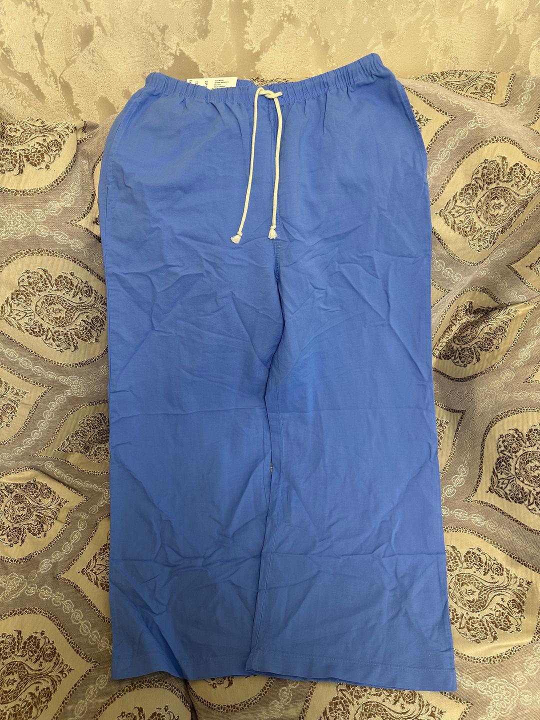 Uniqlo Брюки изо льна Юникло — фото 2
