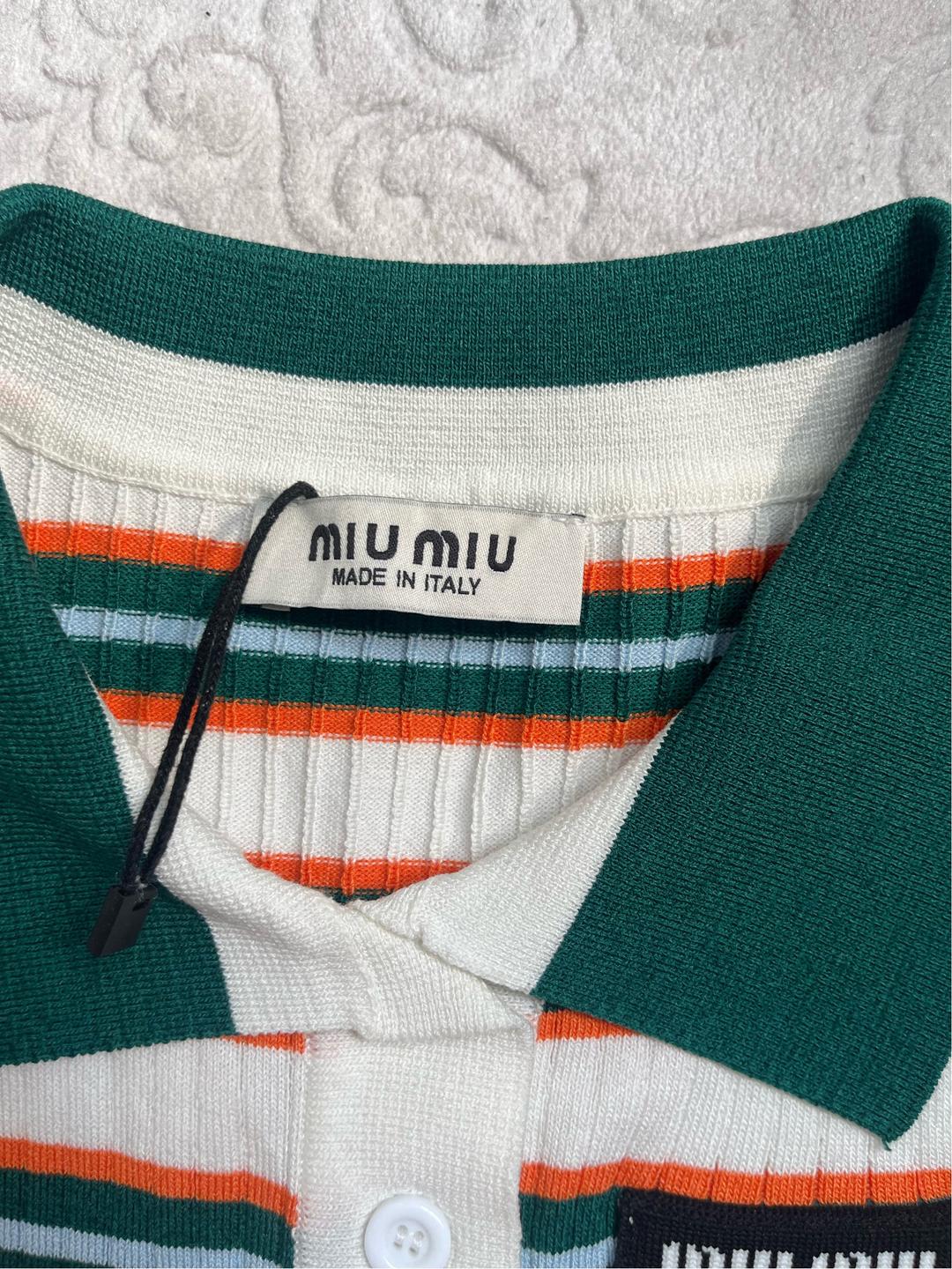 Miu Miu Футболка поло Miu Miu — фото 2