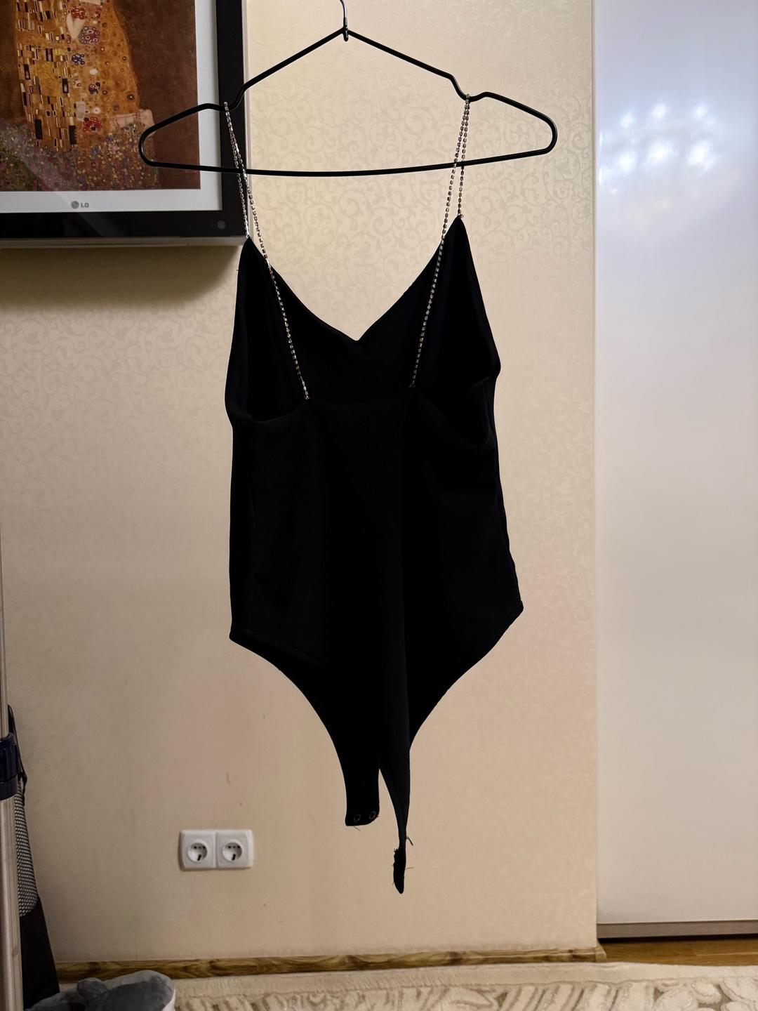Pull & Bear Черный Боди Pull&Bear — фото 2