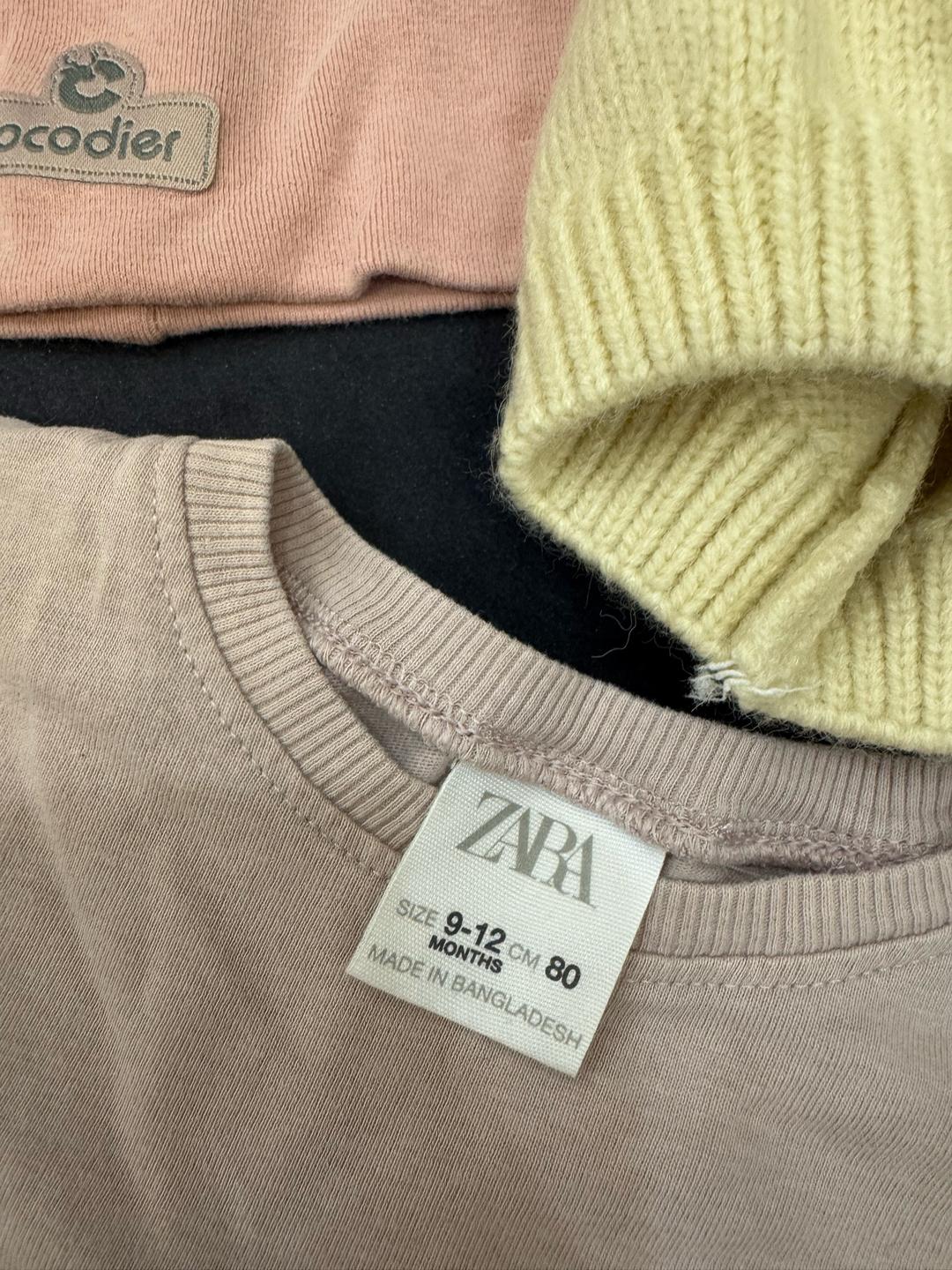 Zara Кофта Zara и 2 шапочки на осень. — фото 2