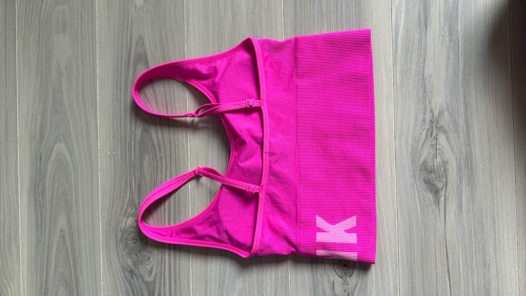 Victoria's Secret Топ Victoria Secret Pink Seamless в рубчик — фото 2
