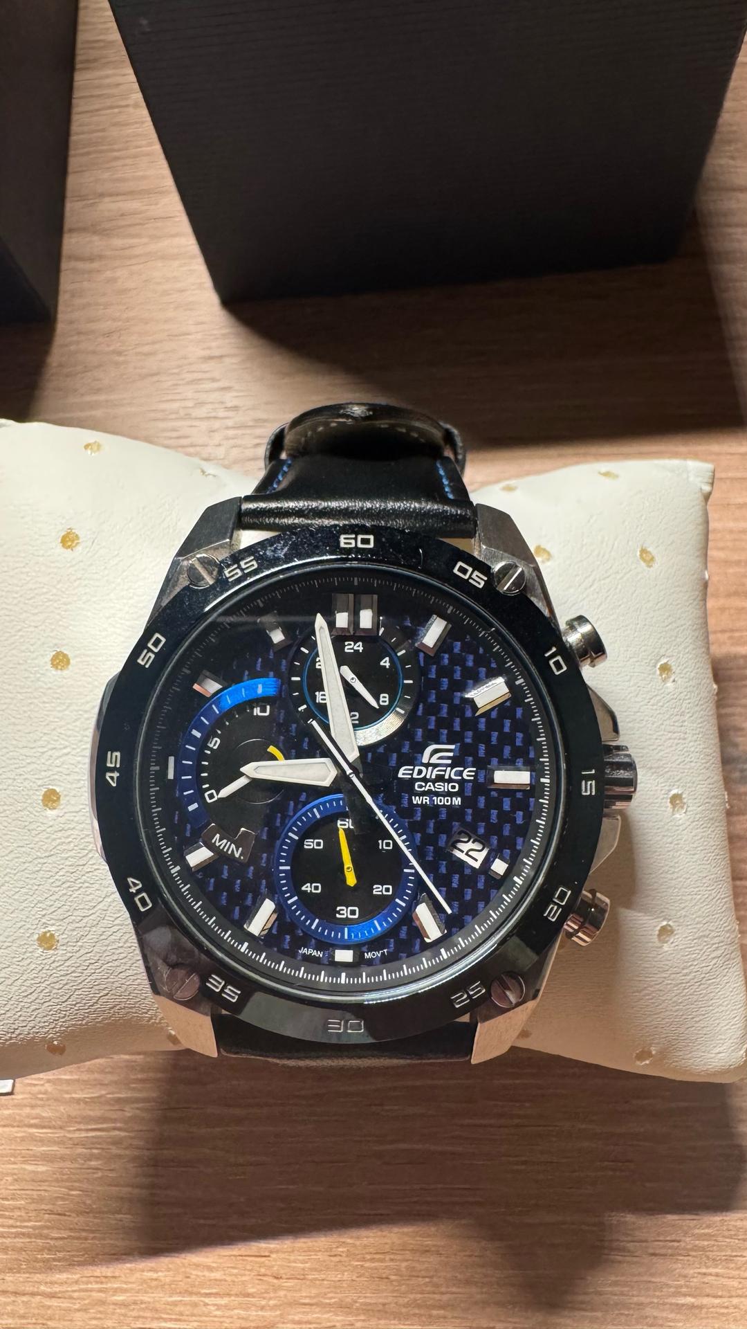 Casio Часы наручные casio efr-557bl-2a — фото 2