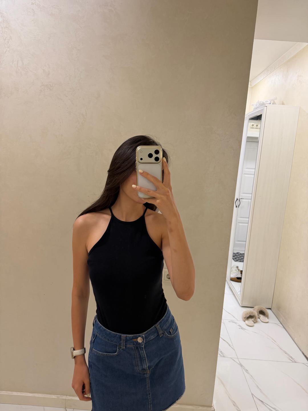Zara Черный боди ZARA — фото 2
