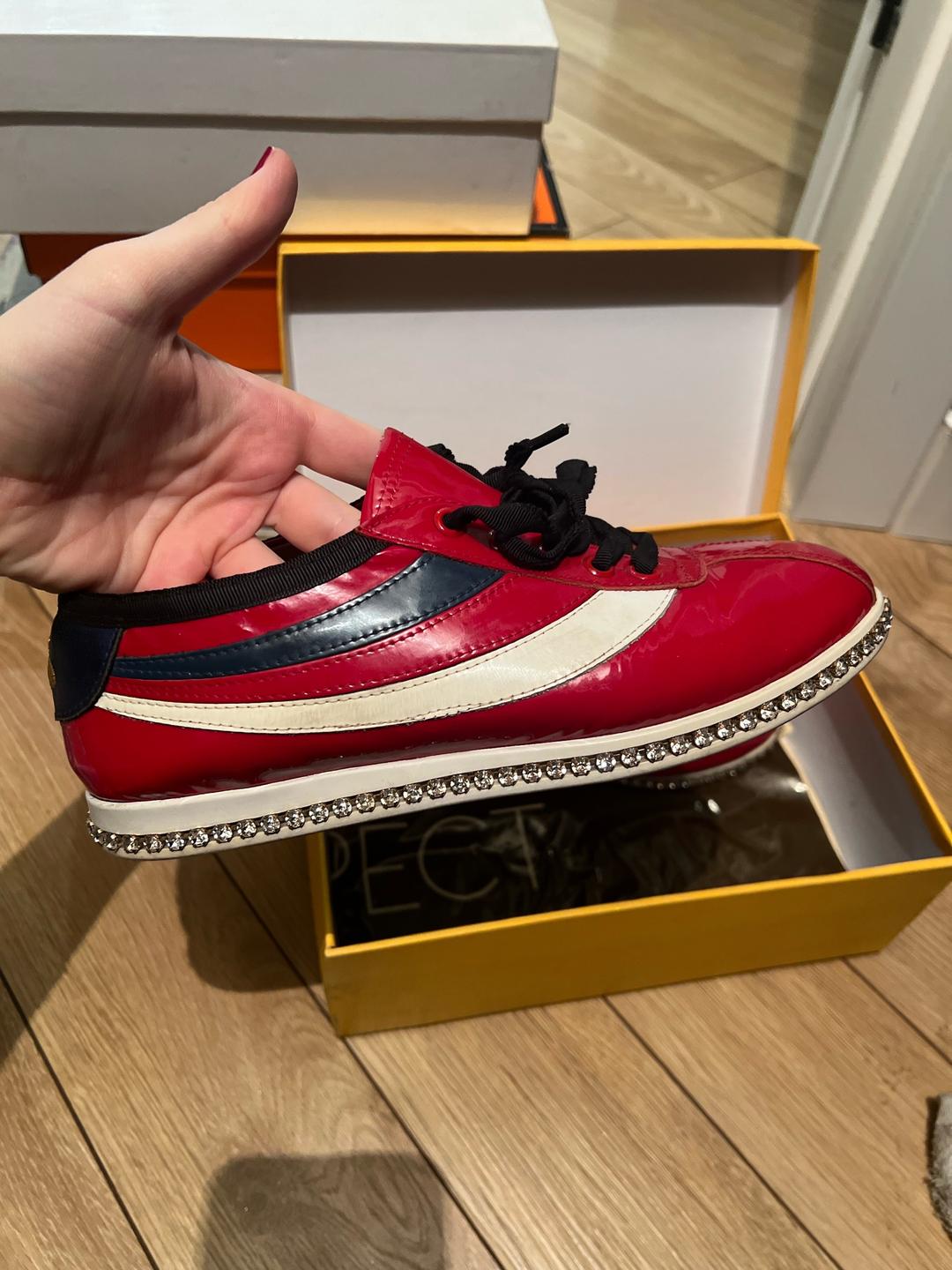 Gucci Лаковые кеды GUCCI — фото 2