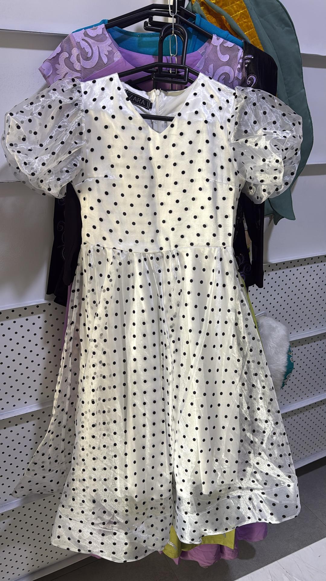 Zara Платье Zara в горошек — фото 2