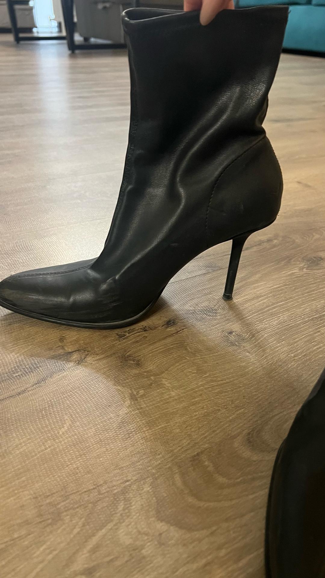 Zara Ботильоны на шпильке — фото 2
