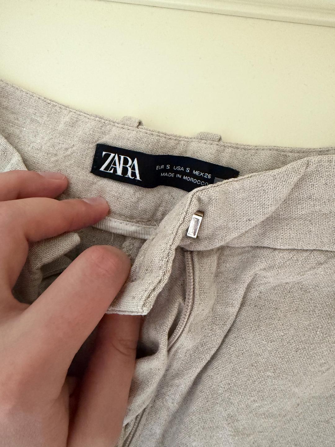 Zara Шорты Zara лён — фото 2