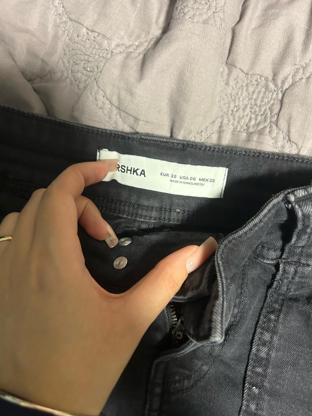 Bershka Джинсовая мини-юбка Bershka — фото 2