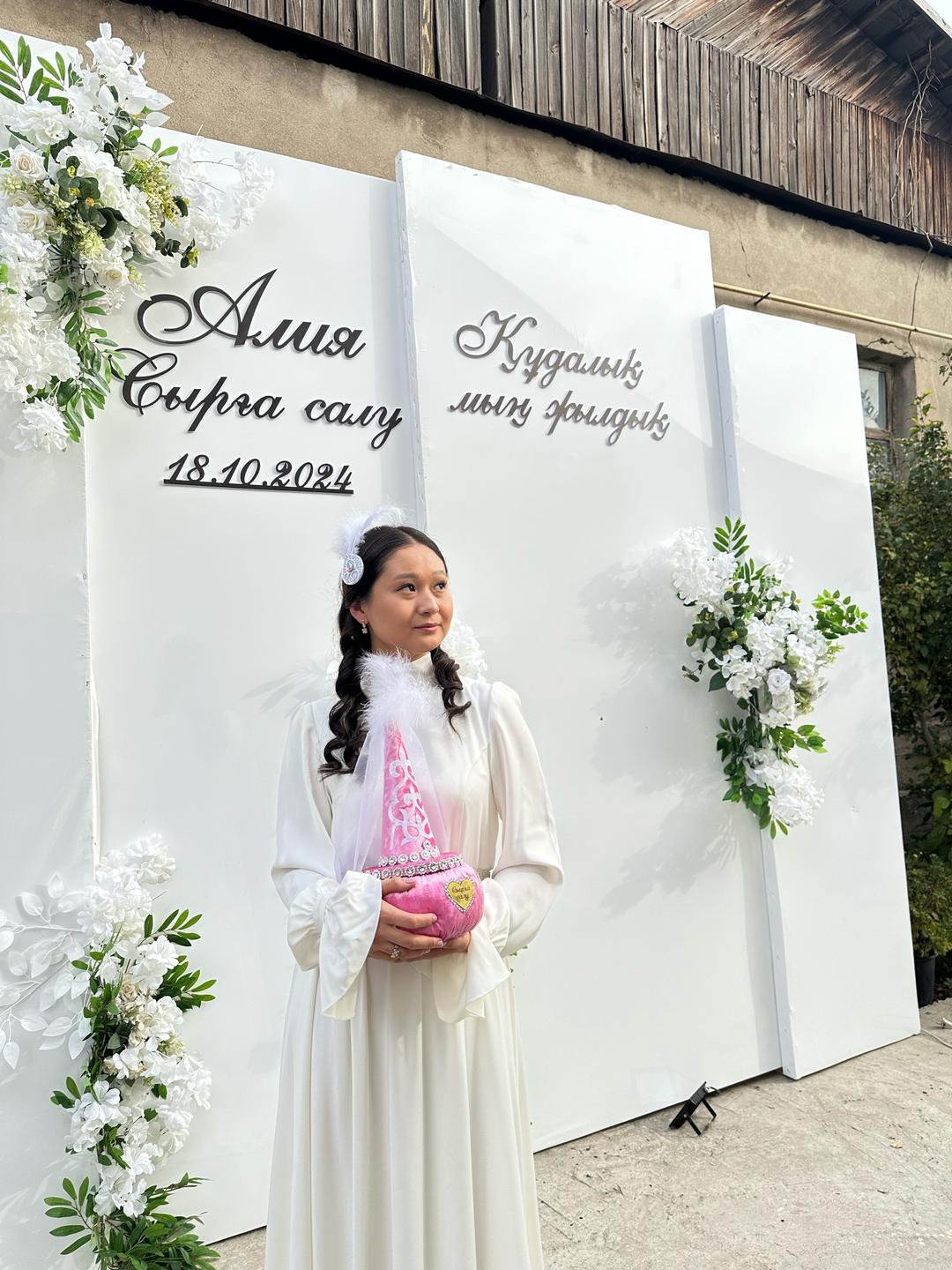 Нет бренда Вечернее платье макси с длинным рукавом — фото 2
