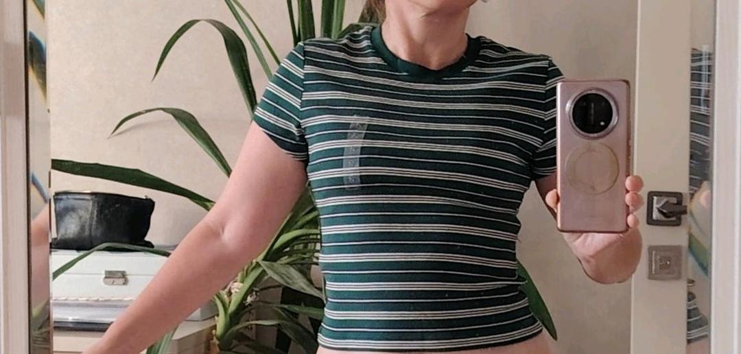 Uniqlo Укороченный топ юникло — фото 2