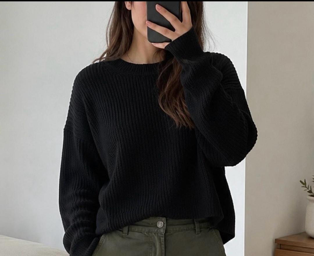 &Denim Черный джемпер😍 — фото 2