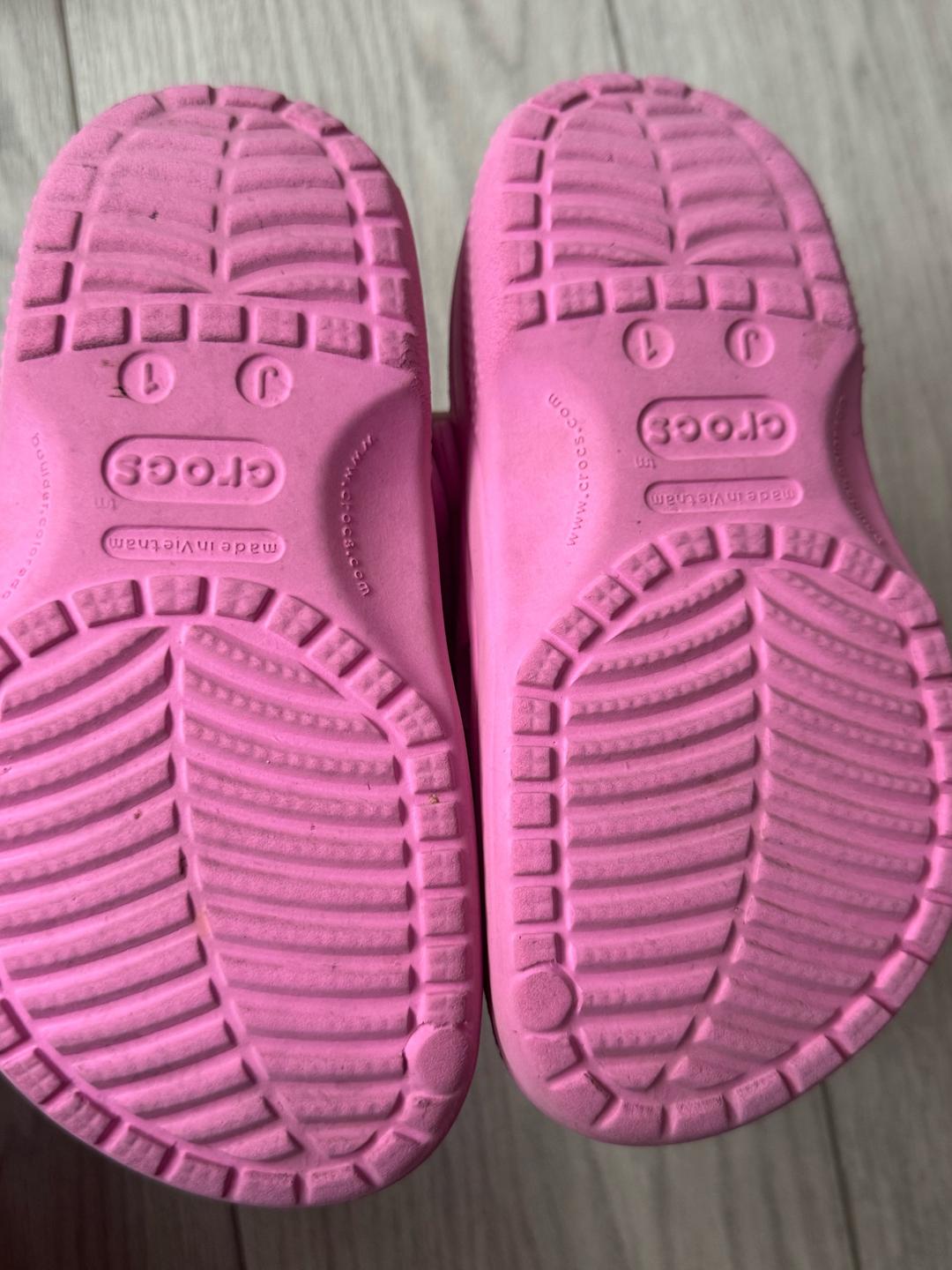 Crocs Crocs розовые J 1 — фото 2