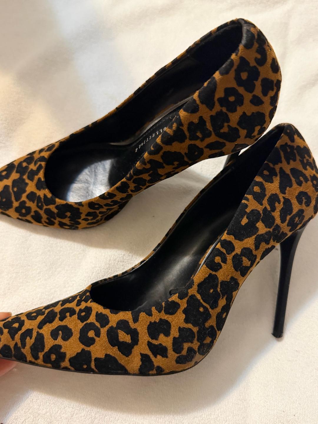 Zara ZARA туфли-лодочки леопардовые — фото 2