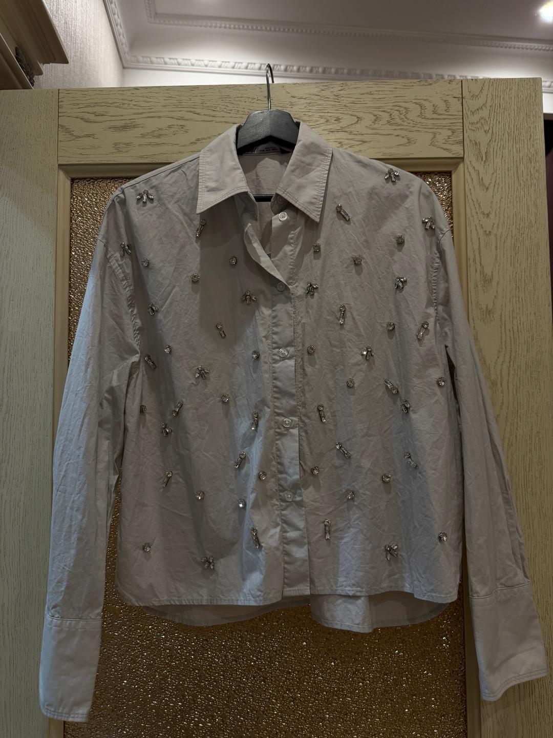 Zara Рубашка ZARA со стразами — фото 2