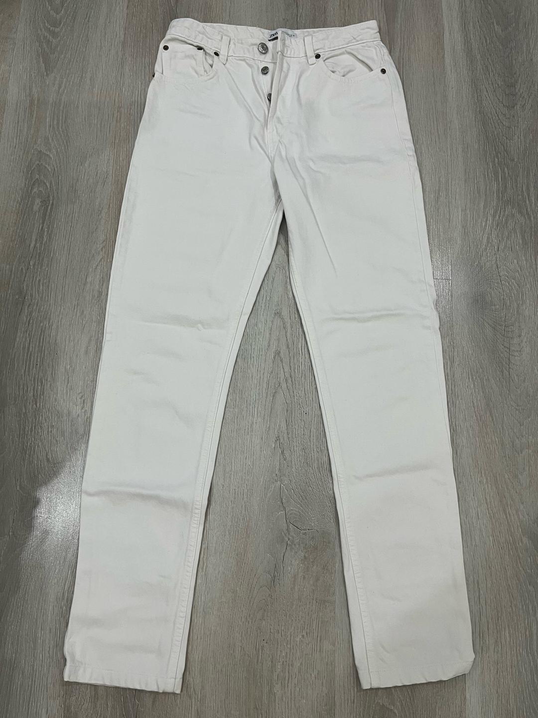 Zara Белые джинсы Zara — фото 2