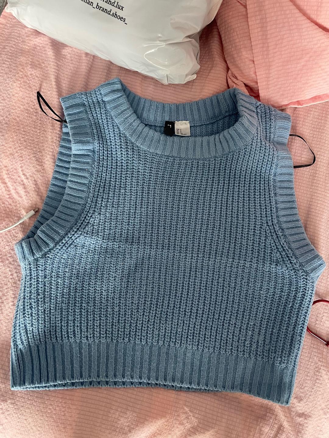 H&M Вязаная жилетка H&M — фото 2