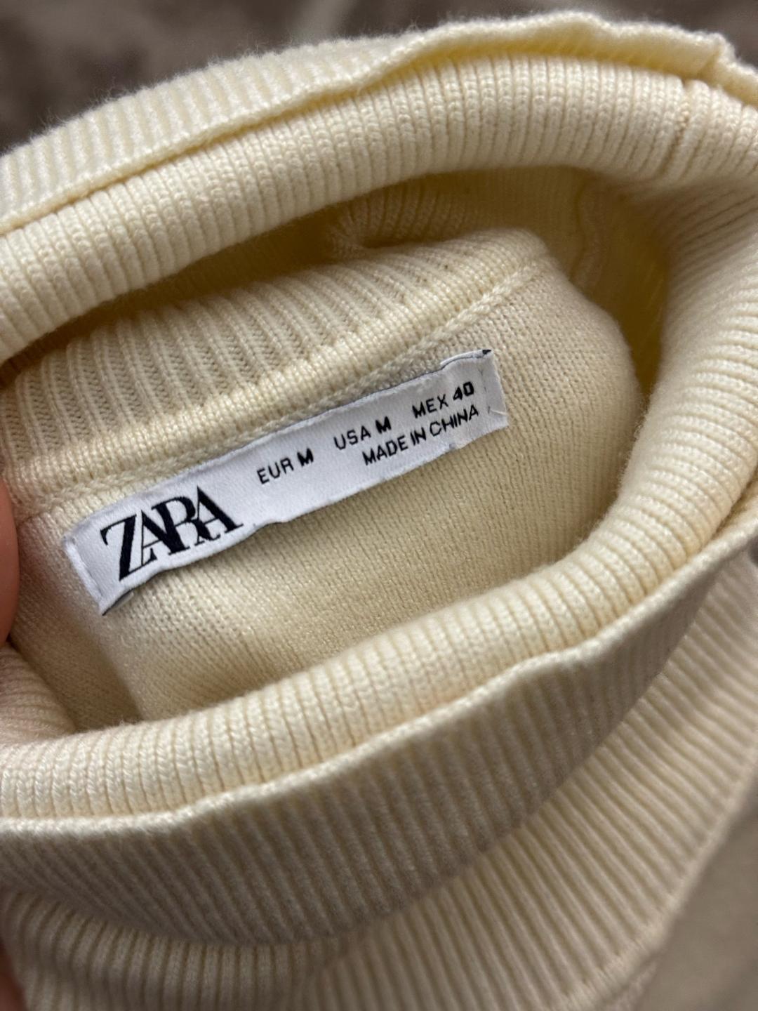 Zara Свитер белый Zara — фото 2