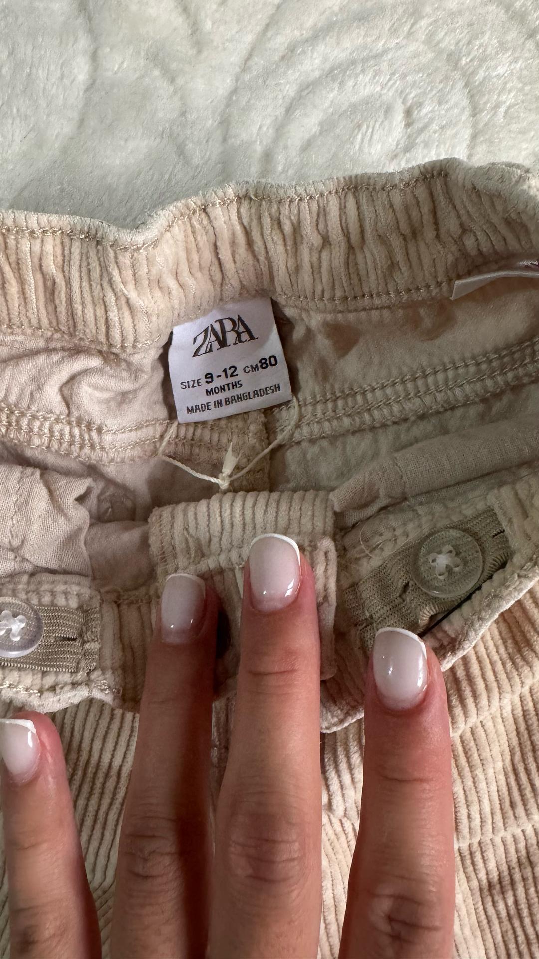 Zara Вельветовые брюки ZARA — фото 2