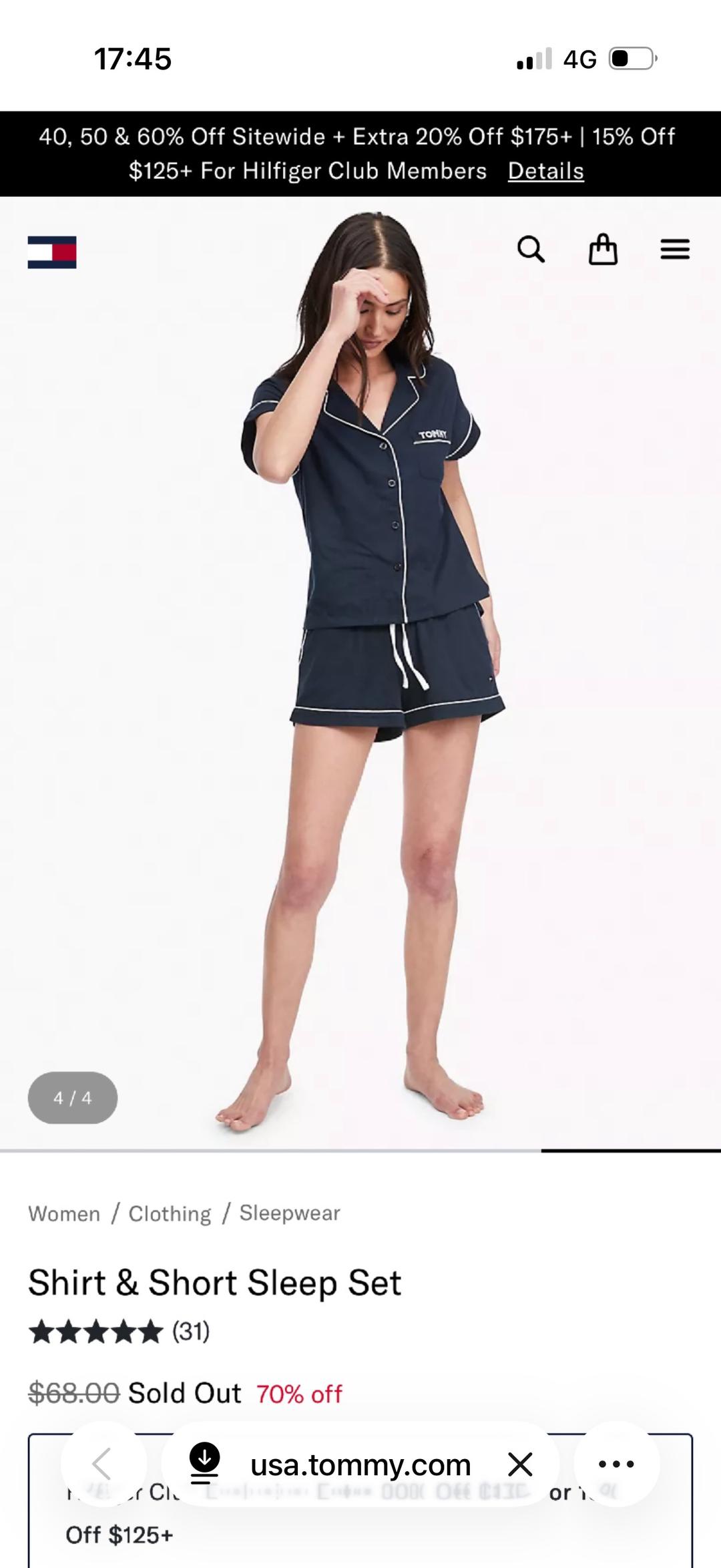 Tommy Hilfiger Пижама Tommy Hilfiger — фото 2