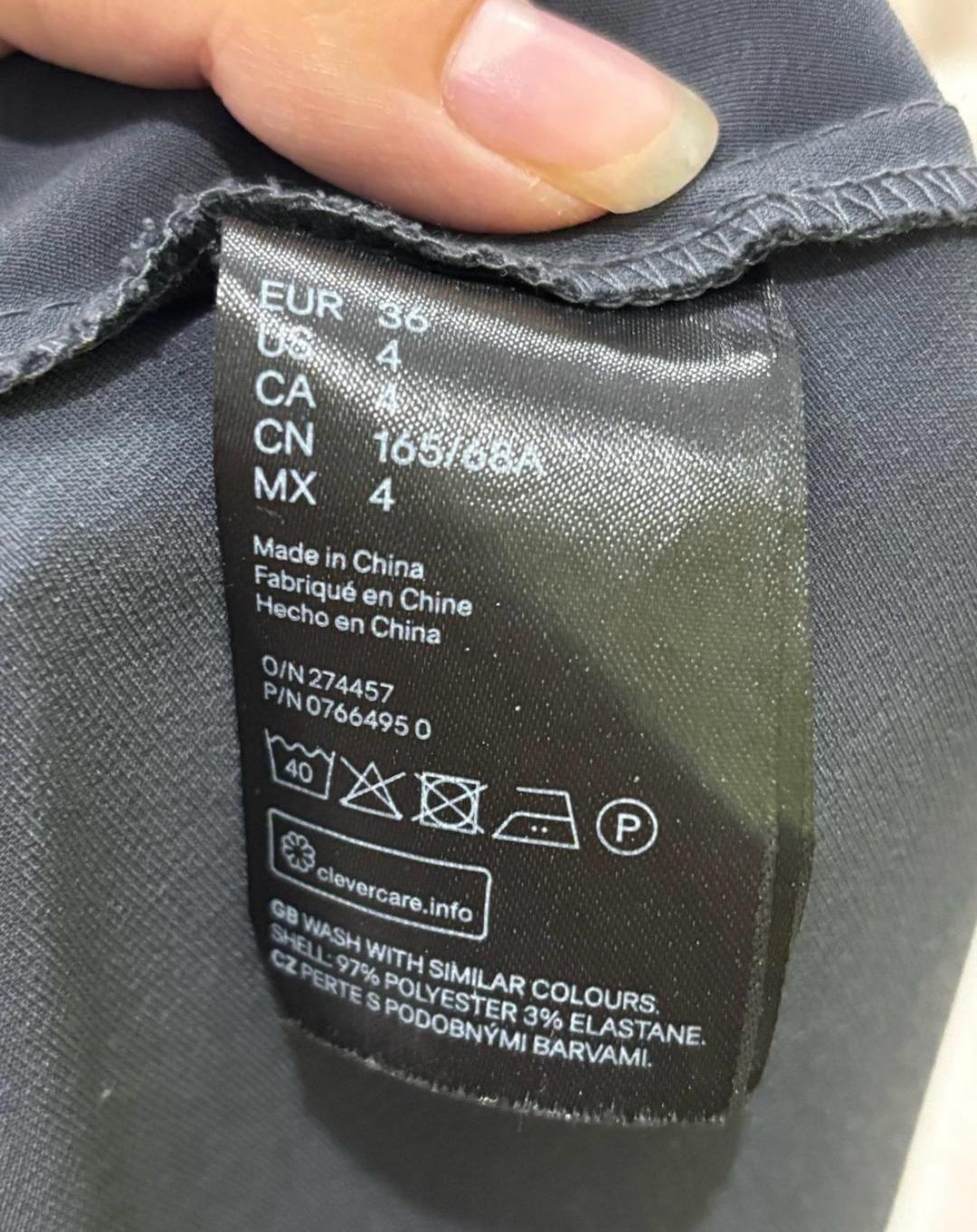 H&M Юбка миди атласная hm — фото 2