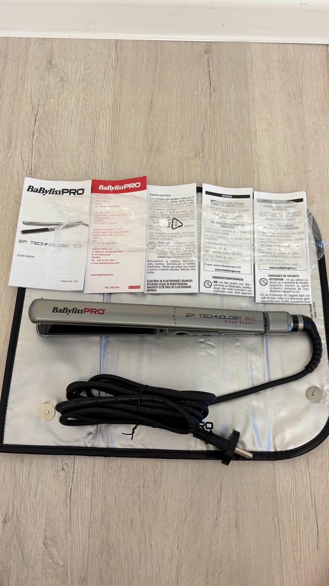 BaByliss Pro Выпрямитель BaByliss Pro Sleek Expert — фото 2