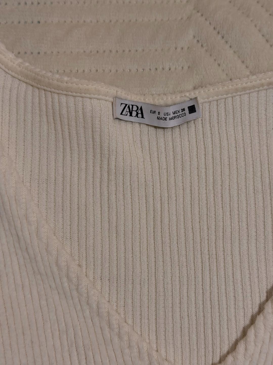 Zara Трикотажный кардиган на пуговицах — фото 2