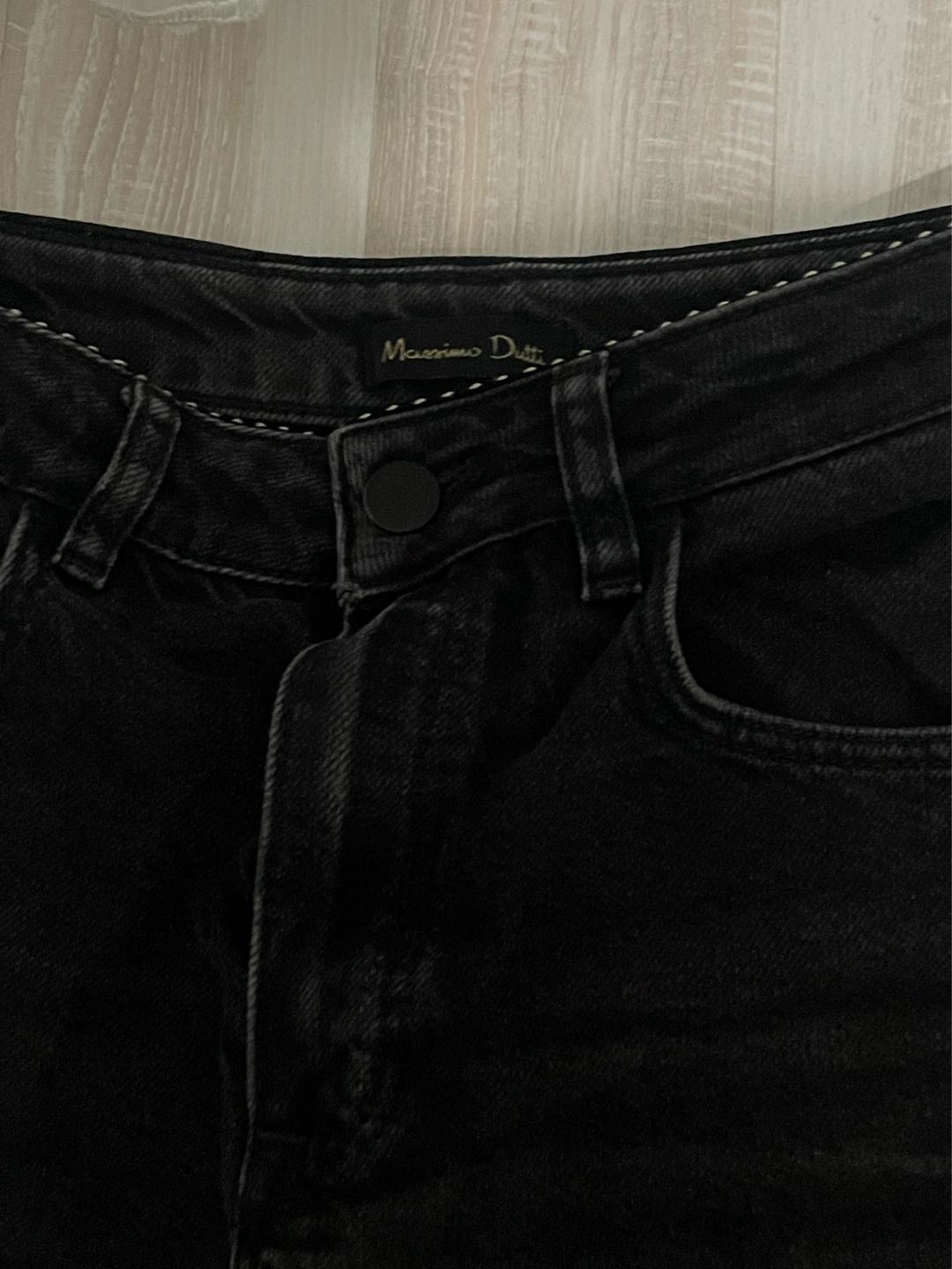Massimo Dutti Черные Джинсы от Massink Dutti — фото 2
