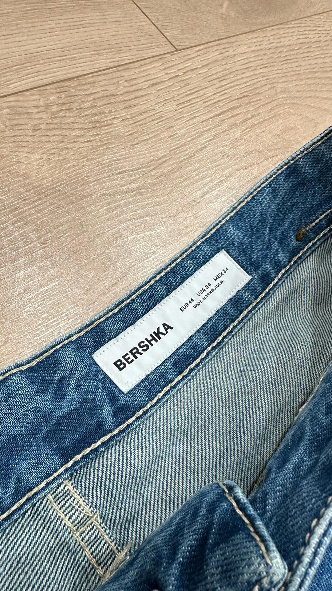 Bershka Широкие джинсы Bershka - трендовый свободный крой — фото 2