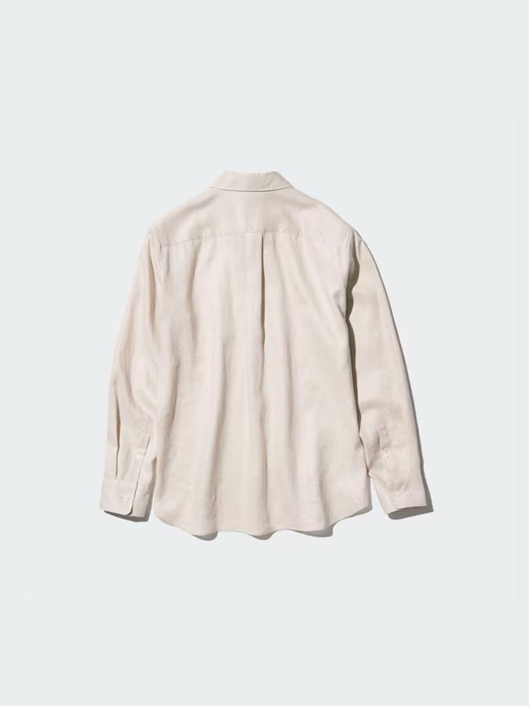 Uniqlo Рубашка uniqlo лен — фото 2